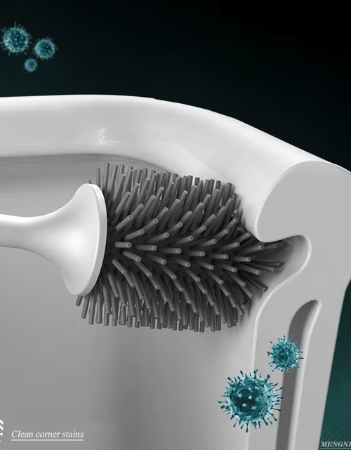 Load image into Gallery viewer, SanitPro TPR Silicone Toilet Brush – Ultra-Durable, Ergonomic Design for a Cleaner, Fresher Bathroom
