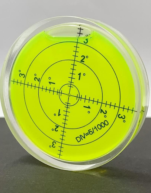 Load image into Gallery viewer, PrecisionPro 60MM PMMA Bubble Level – Accurate Surface Measurement Tool for Perfect Alignment
