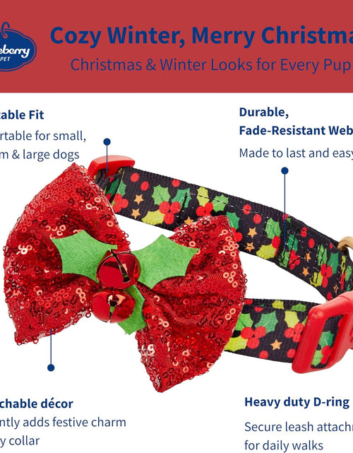 Load image into Gallery viewer, 10+ Designs Holiday Christmas Festival Dog Collars, Collar Covers
