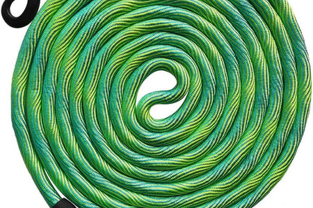 8Ft/12Ft/20Ft/30Ft/50Ft/75Ft Dog Tie-Out Long Tether Rope Dog Leash, Outdoor Dog Yard Leash- Large Medium Small Dogs Training, Playing, Camping,Backyard