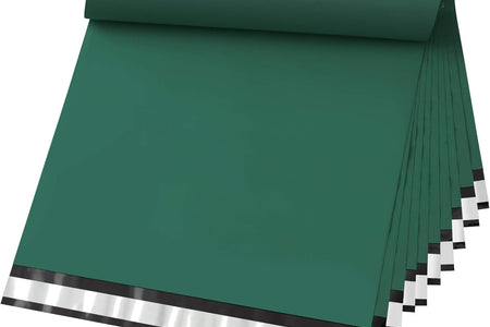 Poly Mailers 14.5X19 Inch 100Pcs Shipping Bags Ultramarine Green Shipping Envelopes Self Seal Mailers Bags Waterproof and Tear-Proof Packaging Bags