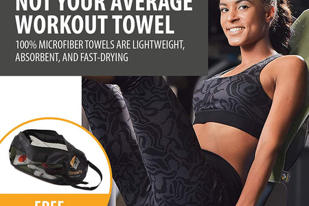 Quick Dry Towel - 3 Size Pack of Lightweight Microfiber Travel Towels W/Bag - Fast Drying Towel Set for Camping, Beach, Gym, Backpacking, Sports, Yoga & Swim Use