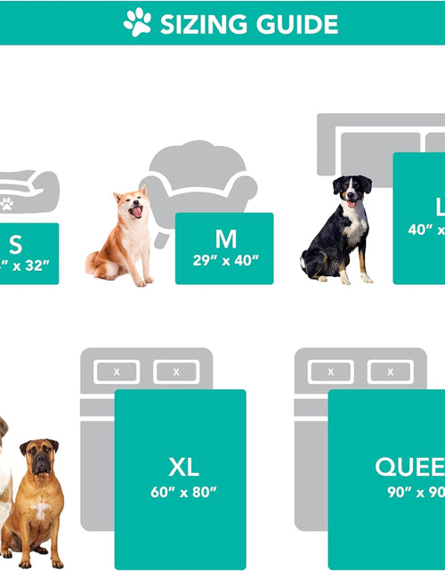 Load image into Gallery viewer, Waterproof Dog Blanket for Small Medium Dog, Pet Puppy Blanket Couch Cover Protection, Sherpa Fleece Cat Blanket Washable Throw Couch Sofa Bed Furniture Protector Reversible Soft 29X40 Charcoal
