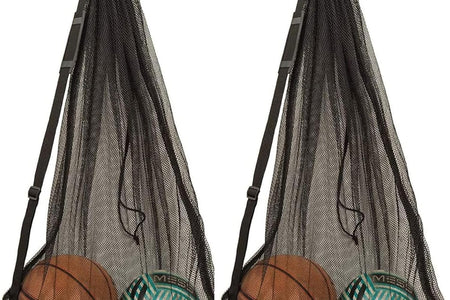 Mesh Bag Durable Mesh Drawstring Bag Gym Sports Equipment Bag Large Mesh Net Bag