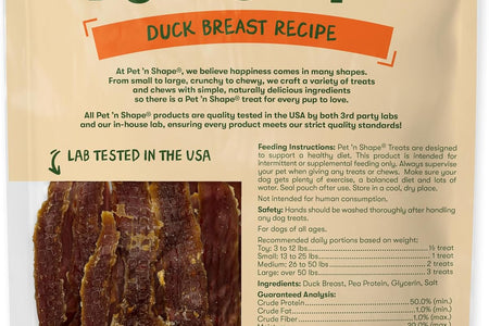 Duck Breast Jerky Dog Treats - 16 Ounce
