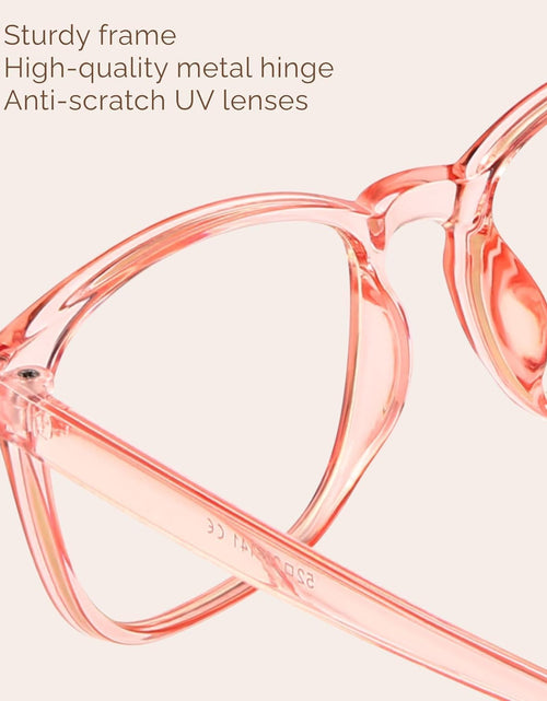 Load image into Gallery viewer, 6 Pack Blue Light Blocking Glasses for Computer Gaming, Fashion Fake anti Eye Strain Eyeglasses for Women Men
