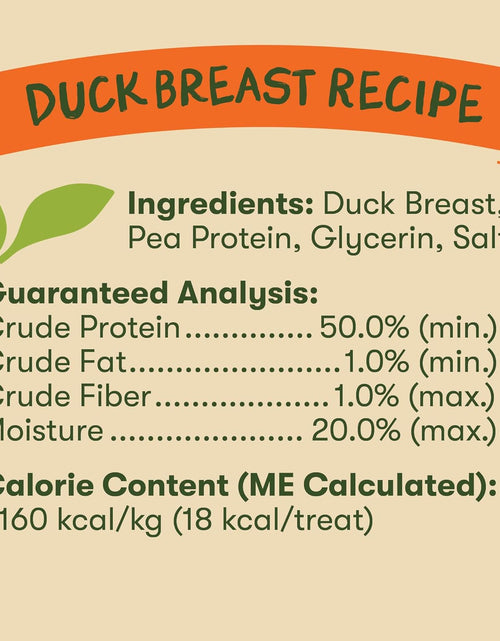 Load image into Gallery viewer, Duck Breast Jerky Dog Treats - 16 Ounce

