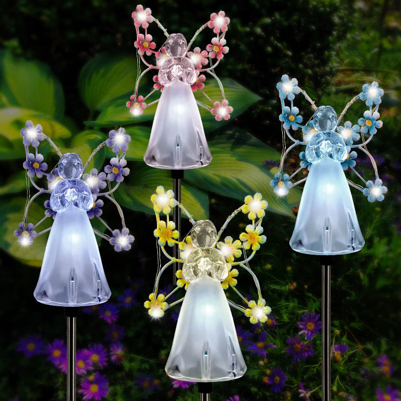 Customizable Sunlight Outdoor Garden Angel Lamp