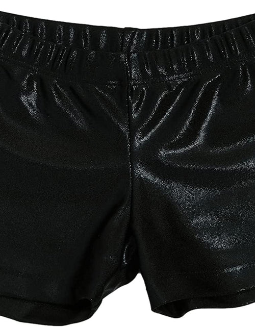 Load image into Gallery viewer, Aosva Little Big Girls' Sparkle Dance Tumbling Athletic Gymnastics Short 2-14Years
