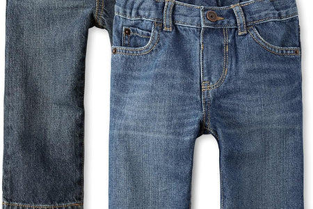 Baby Toddler Boys Basic Straight Leg Jeans