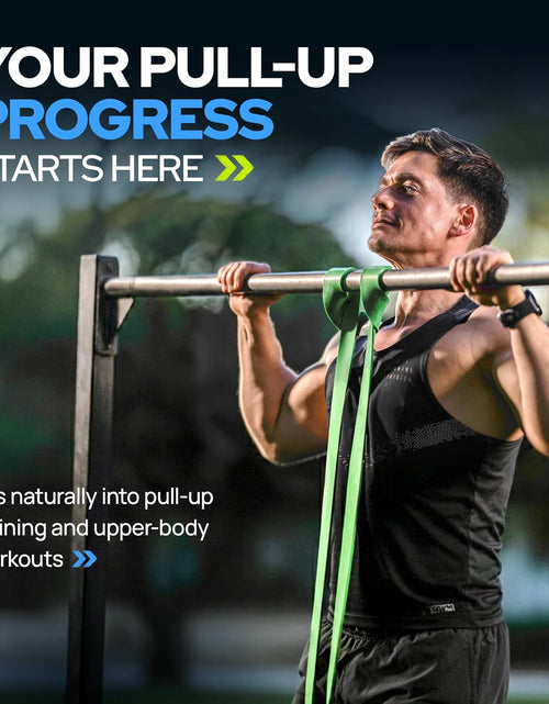 Load image into Gallery viewer, Pull up Assistance Resistance Bands by - Strength Power Flexibility Training at Home or Gym. Ebooks and Workout Chart Included.
